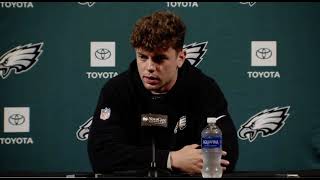 EAGLES Cooper DeJean on playing outside , Vic Fangio defense