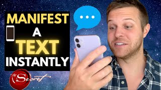 How to Manifest a Text From a Specific Person | THE FASTEST WAY [This Really Works!]