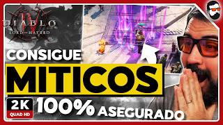 El MÉTODO OCULTO para CONSEGUIR MÍTICOS en Diablo IV Lord of Hatred
