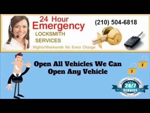 video:24 Hour San Antonio Locksmiths (210) 504-6818|Rekey Locks|Lock Installation