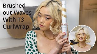 Styling Short Hair Waves With the T3 CurlWrap Automatic Curling Iron