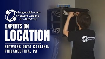 Network Data Cabling in the Philadelphia Area for a Small Office | BridgeCable.com