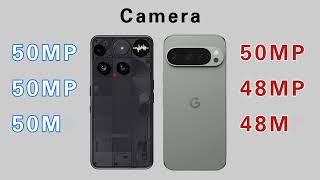 Nothing Phone3-Pixel 9Pro#comparisonvideo #nothingphone3 #pixel9pro #datafacts 