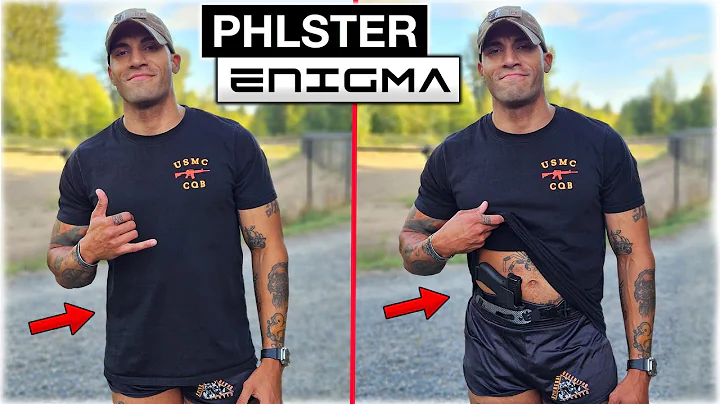 How to comfortably carry wearing almost nothing - Phlster Enigma Review @PHLster