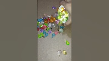 Satisfying Beads and Sea Shells falling #Asmr#Reverse#Satisfying Mini Games