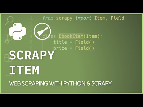 Scrapy Items - Structure Extracted Data into Item Class