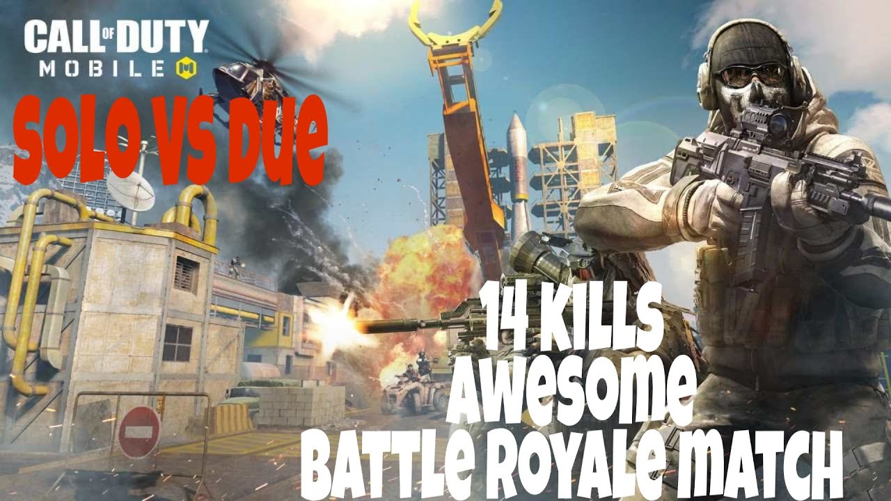 Call of Duty mobile battle royale awesome gameplay / 14 kills - YouTube