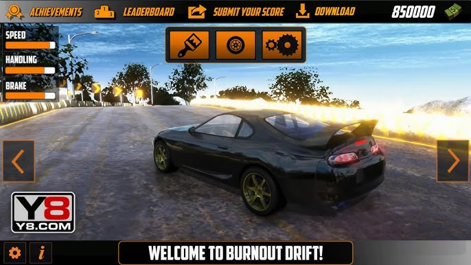 BURNOUT DRIFT: HILLTOP - Play Online for Free!