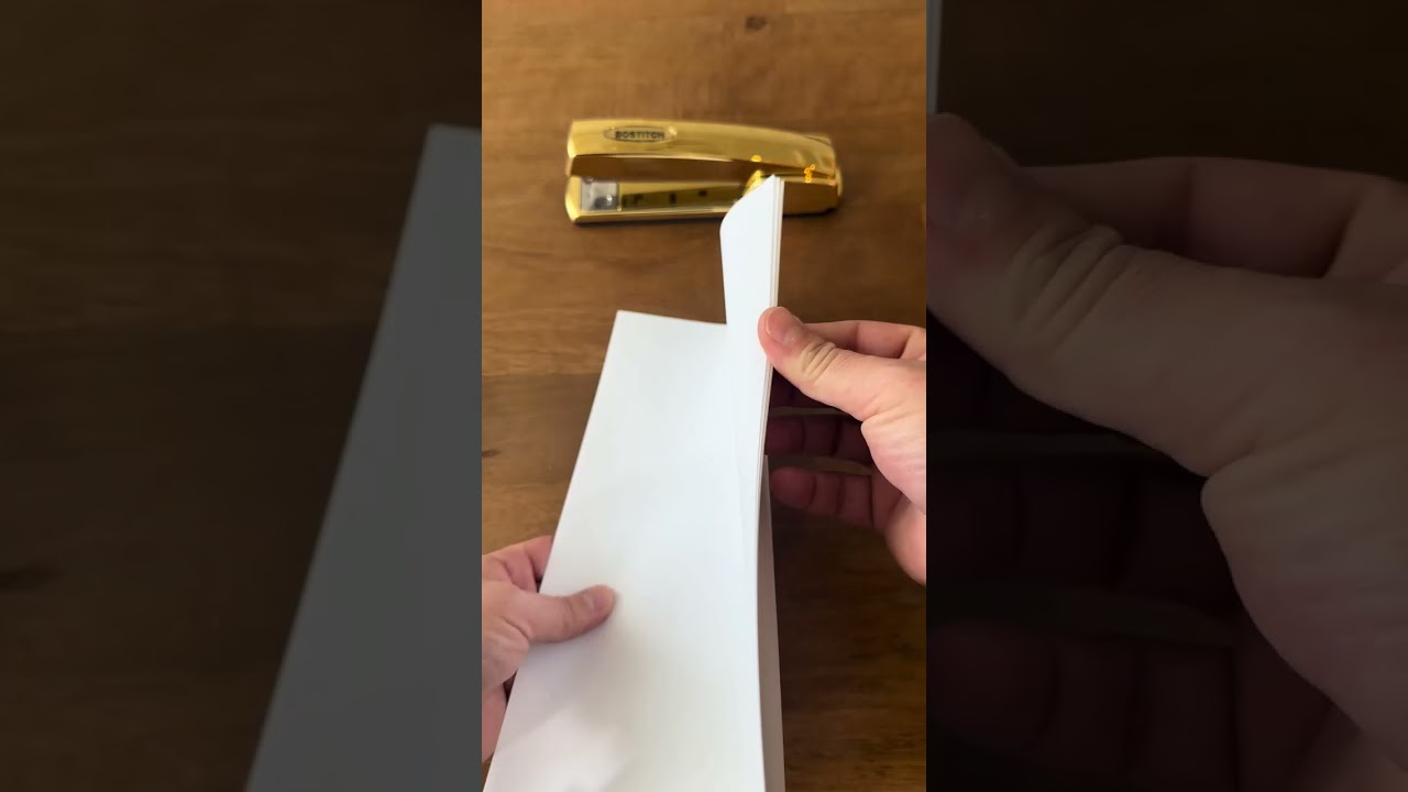 Upgrade your workspace!  Bostitch Gold Executive Stapler 