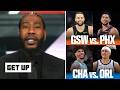 GET UP | Iman BOLD-prediction for NBA Play-In matchups: Warriors vs. Suns? - Hornets vs. Magic?