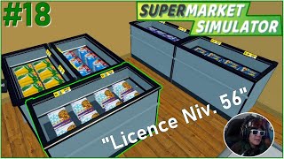 LICENCE NIV.56 : PIZZA, GLACE, MIX LEGUMES - Supermarket Simulator #18