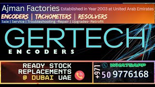 GERTECH Incremental Encoder Crossovers | absolute Encoder Replacement Equivalents in Dubai UAE