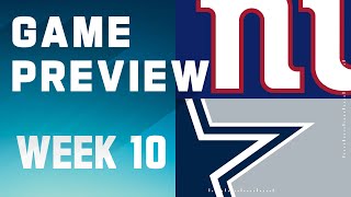 New York Giants vs. Dallas Cowboys | 2023 Week 10 Game Preview