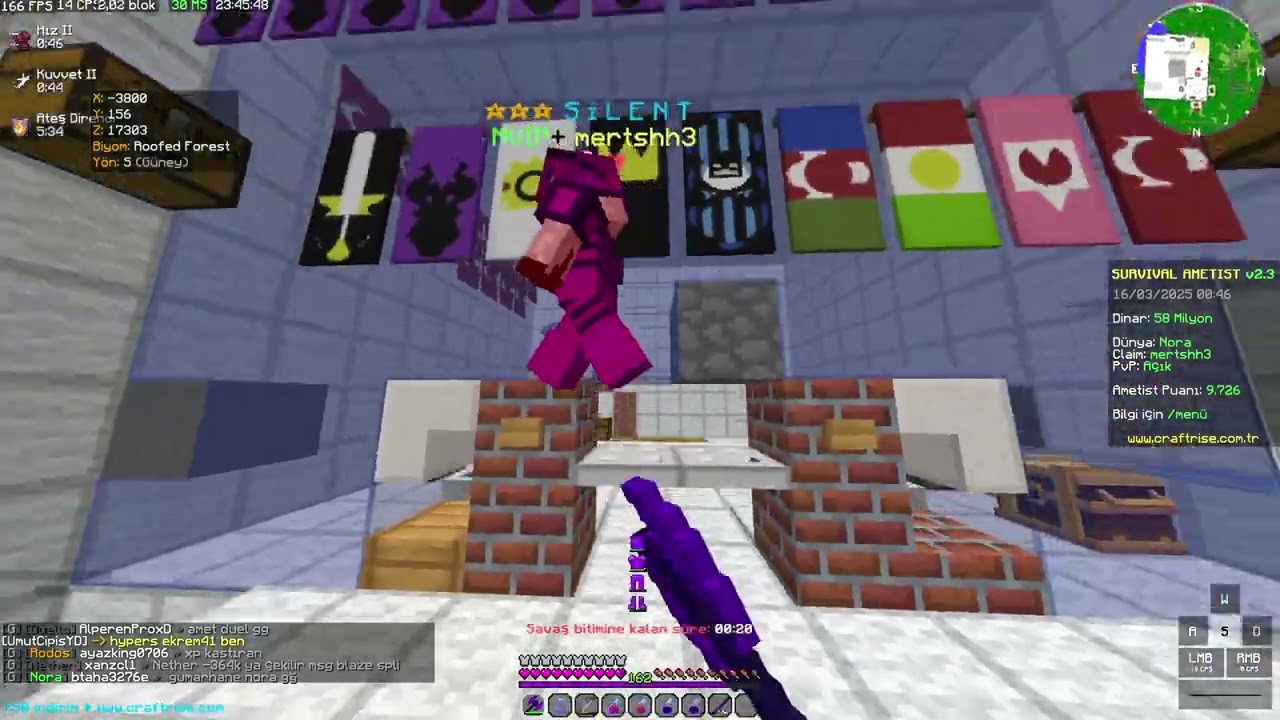 90X Kral Zehir/20m20m Açık Alanlar/#craftrise/#survivalametist