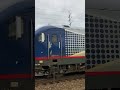 Amtraks illinois zephyr blasts past clarendon hills illinois amtrak amtraktrains amtk trains