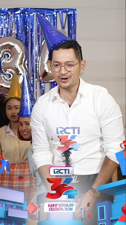 NYANYI NADA ASLI PENGISI ACARA RCTI 34TH ANNIVERSARY CELEBRATION EVAN SANDERS KELUARKAN SUARA EMAS