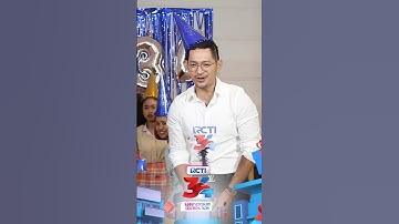 NYANYI NADA ASLI PENGISI ACARA RCTI 34TH ANNIVERSARY CELEBRATION EVAN SANDERS KELUARKAN SUARA EMAS