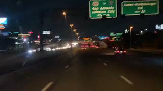 Time Lapse Driving Through San Antonio Texas