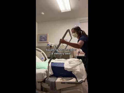 Squatting Bars On Labor Delivery A Bed Shorts