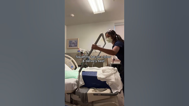 Squatting bars on labor/delivery a bed! #shorts