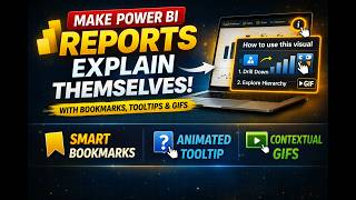 Turn Power BI Into a Self-Guided App (Bookmarks + Tooltips + GIFs) Wealth