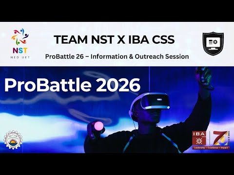 IBA Probattle 2026 Team NST X IBA CSS Session