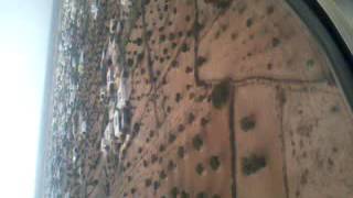 Airplain landing in djerba zarzis international airport