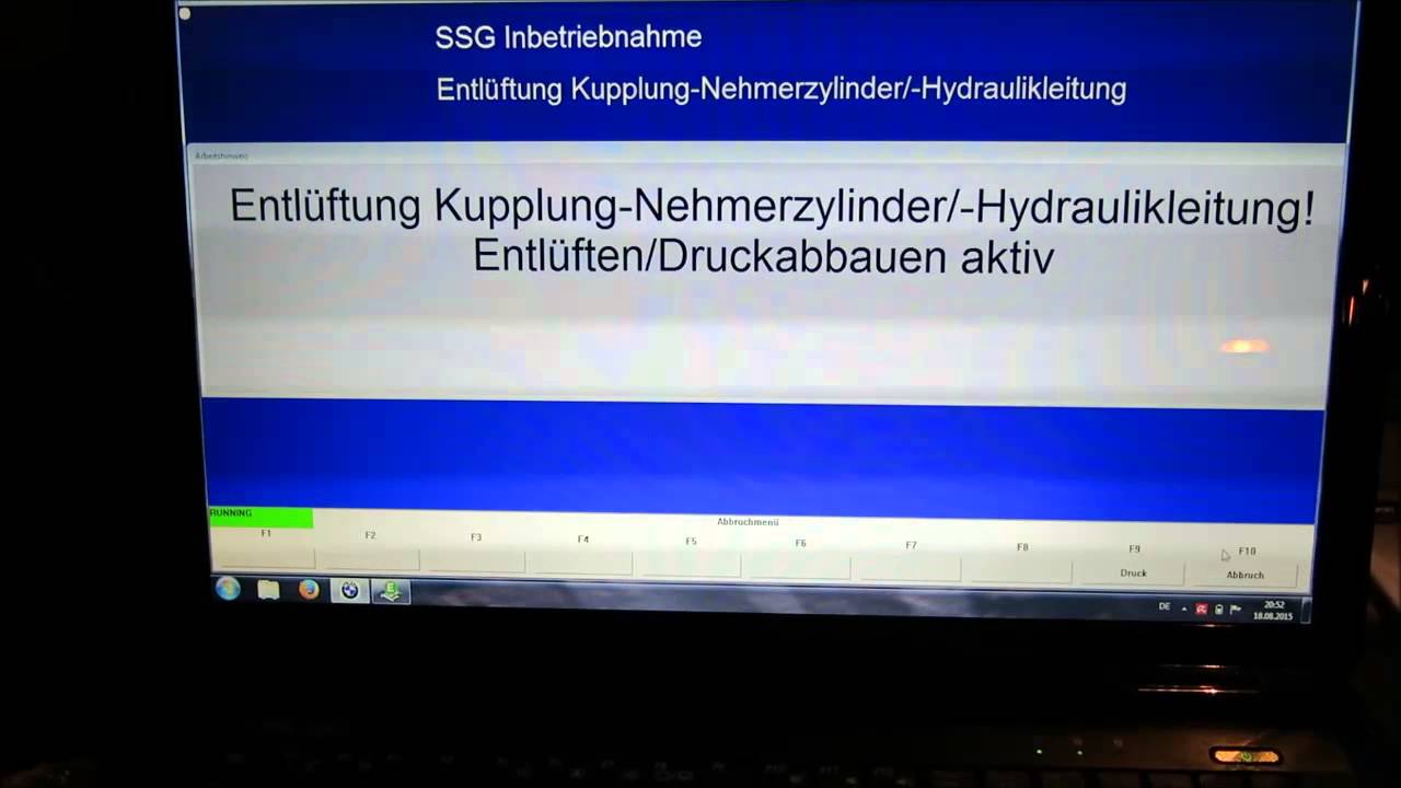 Smg 2 E46 Hydraulikkreislauf Entlüftung / Clutch Cylinder Bleeding
