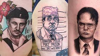 Сериал Офис, безумные фанаты делают себе татуировки персонажей Офиса