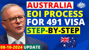 Australia EOI Step-By-Step for 491 Visa (Complete Guide) | Australia Visa Update