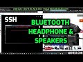 XIEGU X6100- BLUETOOTH HEAD PHONE /SPEAKER - SSH Commands