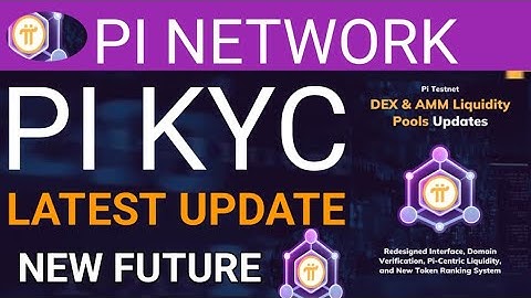 Pi Network KYC Update | Pi Network New Update | Pi Wallet Testnet DEX & AMM New Update | Pi Coin