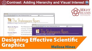 Designing Effective Scientific Graphics by Prof. Melissa Hines