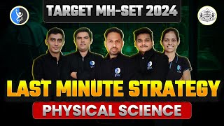 Mh-Set Last Minute Strategy | Target Mh-Set Physical Science 2024 | Maharashtra Set Exam | Ifas