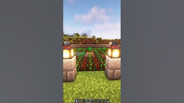 Minecraft Automatic Farm 👨‍🌾 #shorts