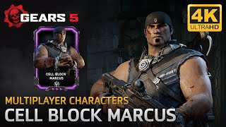 Gears 5 - Multiplayer Characters: Cell Block Marcus