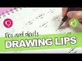 DO's & DON'TS - How to Draw Mouth & Lips!【Tips, Tricks & My Technique】