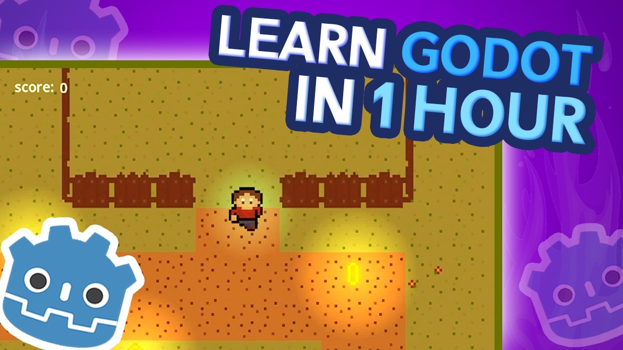 Learn GODOT in 1 Hour (let's Make 2D RPG together) - YouTube
