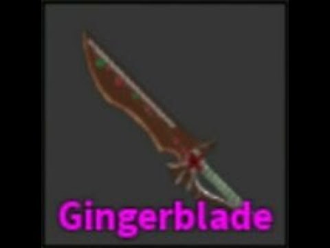 Gingerblade christmas godly giveaway in roblox MM2! 