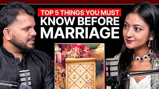 Top 5 things you must know before marriage ft  ⁨@innerhealingswithpooja   #thevasuhour