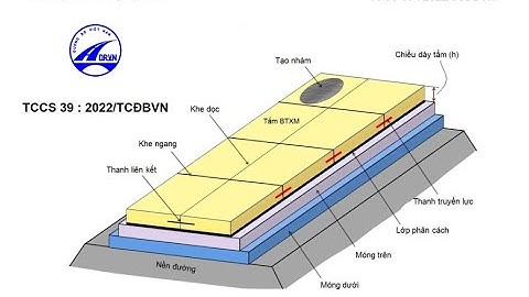 Excel-Chia sẻ bảng tính thiết kế mặt đường BTXM theo TCCS 39:2022