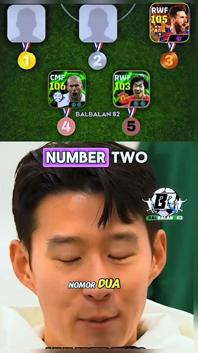 5 pemain terbaik menurut son, no 1gak masuk akal😮😮 #shorts