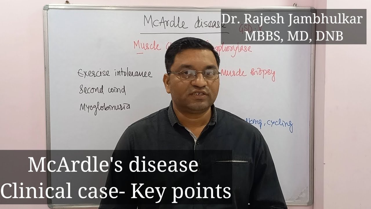McArdle's disease Key Points Clinical case YouTube