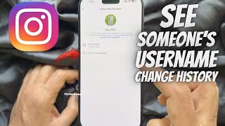 How to See Someone's Username Change History on Instagram How to See Someone's Username Change History on Instagram