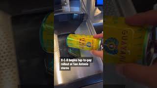 H-E-B begins tap-to-pay rollout at San Antonio stores #sanantonio #blogger #news