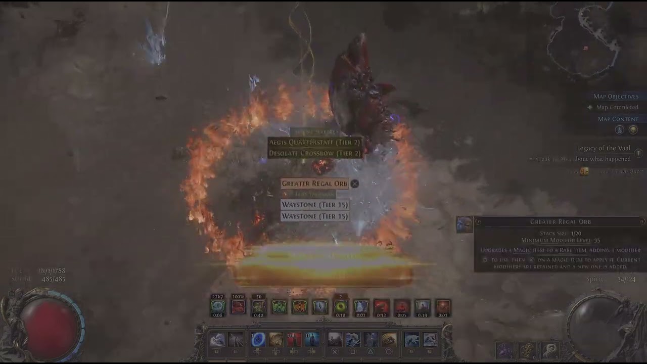 Witch Hunter Hybrid, bow, werewolf, poe2