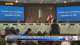 Huntsville Leaders Expected to Vote on Budget | Sept. 25, 2025 | News 19 at 6 p.m.