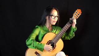 Sergio Assad, sketch 10 (Slurs & Harmonics)  | Thu Le classical guitar.