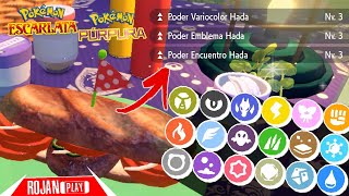 TODAS las recetas de bocadillos en Pokémon Escarlata y Púrpura: Cómo  conseguirlas