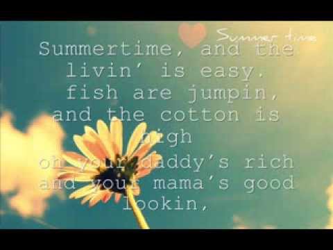 Summertime Cover with lyrics